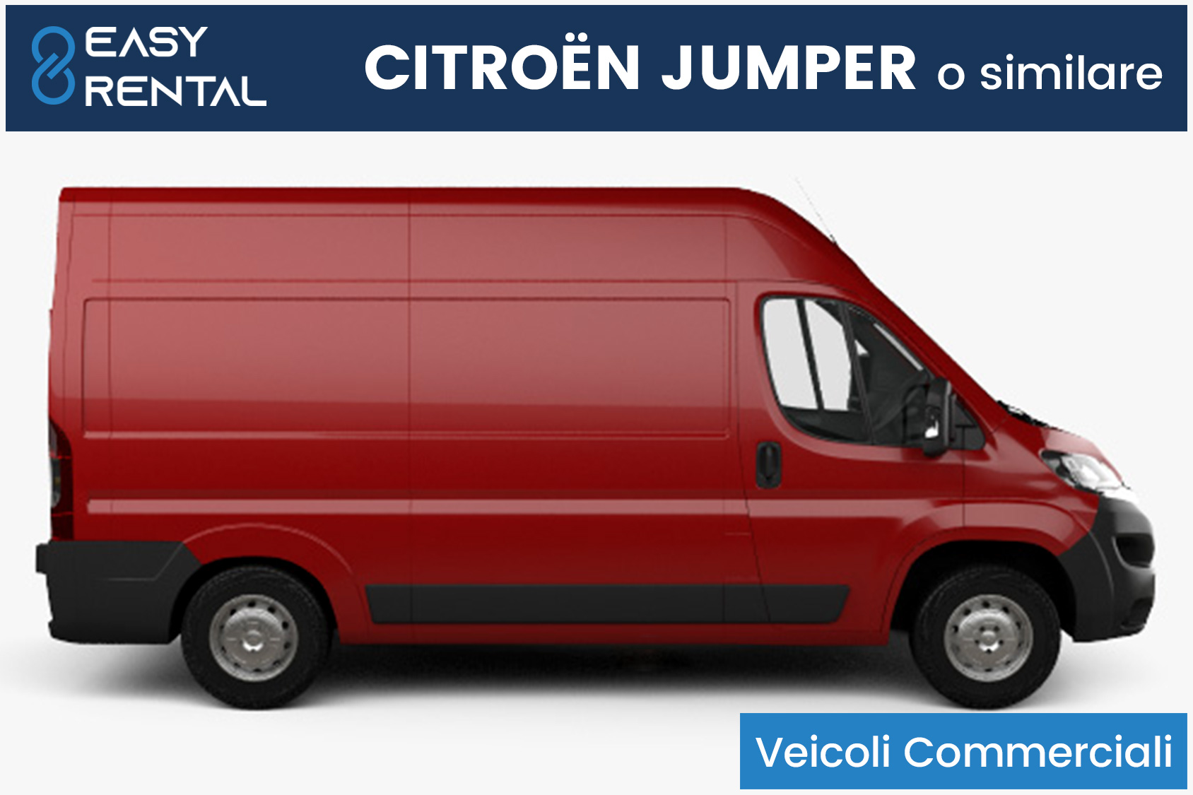 Citroen Jumper noleggio furgoni commerciali breve termine Verona e provincia